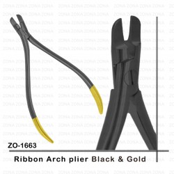 Ribbon Arch Pliers Black & Gold